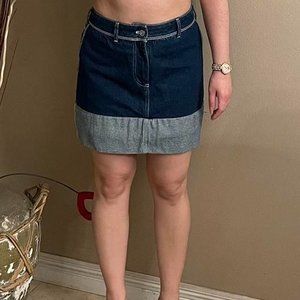 Urban Outfitters BDG Dark Blue Denim Mini Skirt
